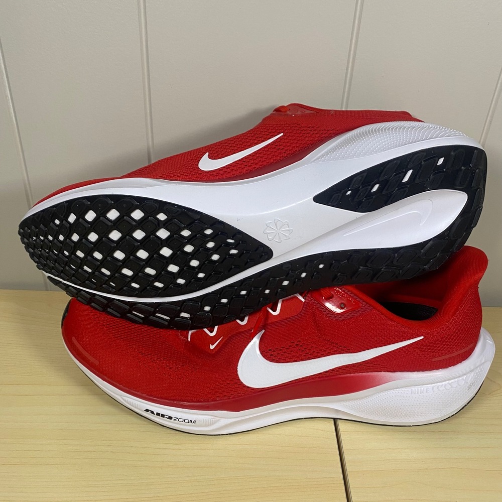 Nike Air Zoom Pegasus 41 Running Shoes Sneakers Mens Size 15 Red - Picture 14 of 15